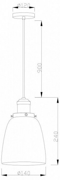 Подвесной светильник Moderli Single V11517-1P в Качканаре - kachkanar.ok-mebel.com | фото 7