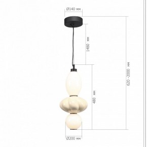 Подвесной светильник ST-Luce FLORENTINI SL6134.413.01 в Качканаре - kachkanar.ok-mebel.com | фото 4