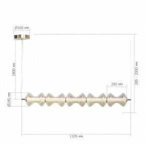 Подвесной светильник ST-Luce SPINE SL6136.243.01 в Качканаре - kachkanar.ok-mebel.com | фото 5