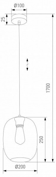 Подвесной светильник TK Lighting Elio 5971 Elio в Качканаре - kachkanar.ok-mebel.com | фото 4