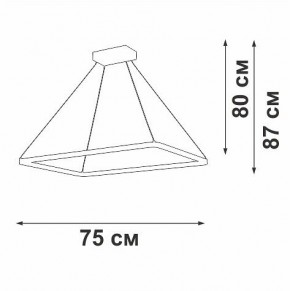 Подвесной светильник Vitaluce V2704 V2704-0/1S в Качканаре - kachkanar.ok-mebel.com | фото 3