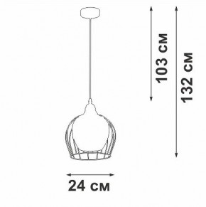 Подвесной светильник Vitaluce V2859 V2859-1/1S в Качканаре - kachkanar.ok-mebel.com | фото 4