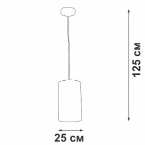 Подвесной светильник Vitaluce V2895 V2895-0/1S в Качканаре - kachkanar.ok-mebel.com | фото 6