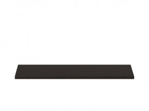 Полка ОРИОН для шкафа широкая, цвет Дуб Венге в Качканаре - kachkanar.ok-mebel.com | фото 2