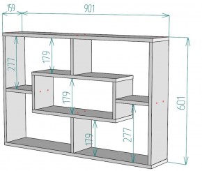 Полка S40 в Качканаре - kachkanar.ok-mebel.com | фото 2