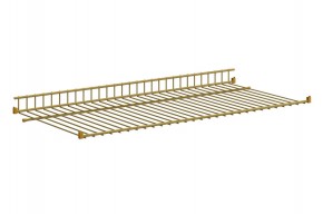 Полка сотовая L695 (золото) в Качканаре - kachkanar.ok-mebel.com | фото