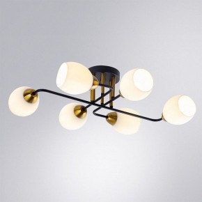 Потолочная люстра Arte Lamp Andrea A8141PL-6BK в Качканаре - kachkanar.ok-mebel.com | фото 2