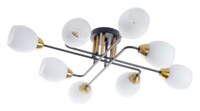 Потолочная люстра Arte Lamp Andrea A8141PL-8BK в Качканаре - kachkanar.ok-mebel.com | фото
