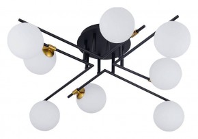 Потолочная люстра Arte Lamp Gemini A2243PL-8BK в Качканаре - kachkanar.ok-mebel.com | фото