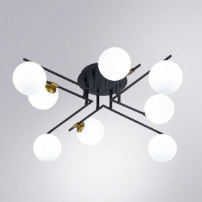 Потолочная люстра Arte Lamp Gemini A2243PL-8BK в Качканаре - kachkanar.ok-mebel.com | фото 2