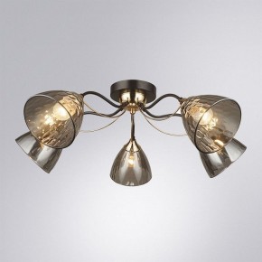 Потолочная люстра Arte Lamp Lily A4366PL-5BK в Качканаре - kachkanar.ok-mebel.com | фото 2