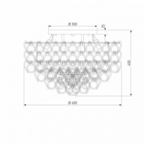 Потолочная люстра Bogate"s Cappio 380/8 Smart в Качканаре - kachkanar.ok-mebel.com | фото 3