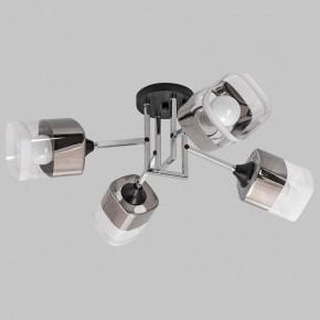 Потолочная люстра Imex MD.2184 MD.2184-4-S-BK+CH в Качканаре - kachkanar.ok-mebel.com | фото