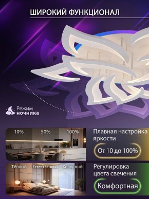Потолочная люстра Natali Kovaltseva OLIMP LED LAMPS 81435 в Качканаре - kachkanar.ok-mebel.com | фото 6