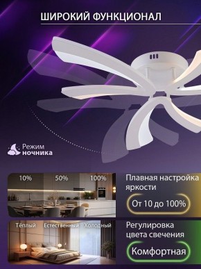 Потолочная люстра Natali Kovaltseva VIO LED LAMPS 81453 в Качканаре - kachkanar.ok-mebel.com | фото 6