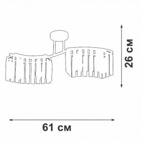 Потолочная люстра Vitaluce V5884 V5884-0/4PL в Качканаре - kachkanar.ok-mebel.com | фото 4
