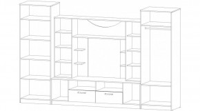 ПРЕМЬЕР Гостиная (Анкор светлый) в Качканаре - kachkanar.ok-mebel.com | фото 3