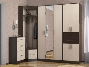 Прихожая ДИАНА-4 сек №10 (Венге/Дуб молочный) в Качканаре - kachkanar.ok-mebel.com | фото 3