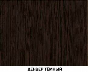 Шкаф №616 "Инна" Денвер темный в Качканаре - kachkanar.ok-mebel.com | фото 4