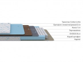 PROxSON Матрас Совенок (Cotton Little PROSON) 60x130 в Качканаре - kachkanar.ok-mebel.com | фото 3