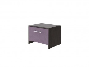 PROxSON Тумба Varna (ЛДСП Кантербери+ткань Дуб Кантербери/Ultra Сливовый) 51x40 в Качканаре - kachkanar.ok-mebel.com | фото