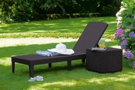 Шезлонг Джайпур (Jaipur Sun lounger) виски-коричневый в Качканаре - kachkanar.ok-mebel.com | фото 2