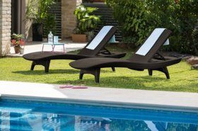 Шезлонг Пацифик (Pacific) виски-коричневый в Качканаре - kachkanar.ok-mebel.com | фото 3