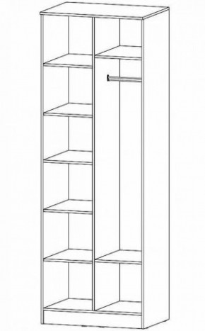 ГАММА Шкаф 2-х створчатый в Качканаре - kachkanar.ok-mebel.com | фото 2
