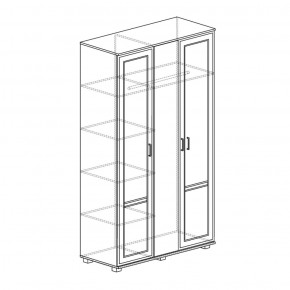 Шкаф 3-х дверный №240 Белла в Качканаре - kachkanar.ok-mebel.com | фото 2