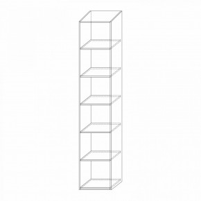 Шкаф 450 с зеркальным фасадом Марсель в Качканаре - kachkanar.ok-mebel.com | фото 7