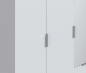 Шкаф 5-ти дверный Николь СБ-2594/1 (Белый) в Качканаре - kachkanar.ok-mebel.com | фото 5