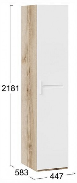 Шкаф для белья Фьюжн ТД-260.07.01 в Качканаре - kachkanar.ok-mebel.com | фото 4