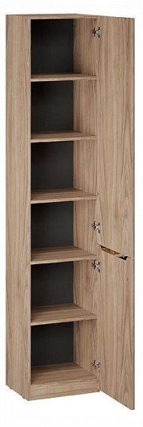 Шкаф для белья Глосс СМ-319.07.011 в Качканаре - kachkanar.ok-mebel.com | фото 3
