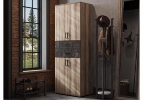 Шкаф для белья Паркинс в Качканаре - kachkanar.ok-mebel.com | фото 4