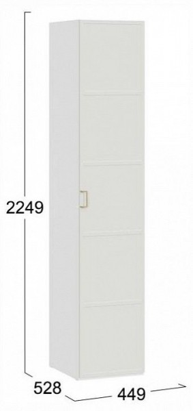 Шкаф для белья Стелла в Качканаре - kachkanar.ok-mebel.com | фото 4