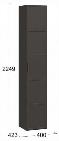 Шкаф для белья Стелла Исп.2 в Качканаре - kachkanar.ok-mebel.com | фото 4