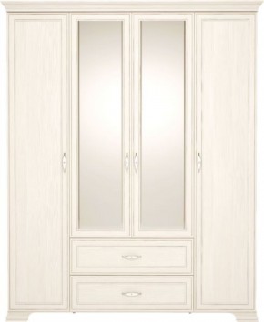Шкаф для одежды 4-х дверный с зеркалом Венеция 2 бодега в Качканаре - kachkanar.ok-mebel.com | фото