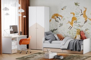 Шкаф для одежды НМ 041.42 "Банни" (Бисквит) в Качканаре - kachkanar.ok-mebel.com | фото 3