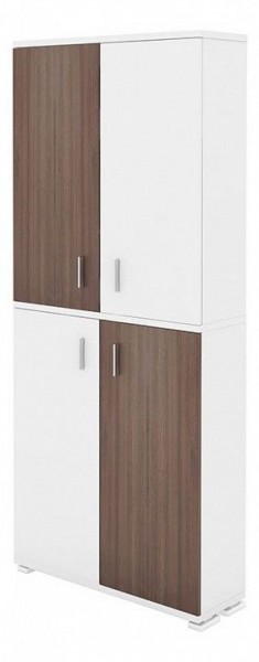 Шкаф книжный Домино ПУ-30-3 в Качканаре - kachkanar.ok-mebel.com | фото