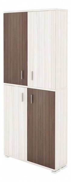 Шкаф книжный Домино ПУ-30-3 в Качканаре - kachkanar.ok-mebel.com | фото