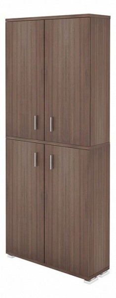 Шкаф книжный Домино ПУ-30-3 в Качканаре - kachkanar.ok-mebel.com | фото