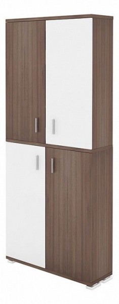 Шкаф книжный Домино ПУ-30-3 в Качканаре - kachkanar.ok-mebel.com | фото
