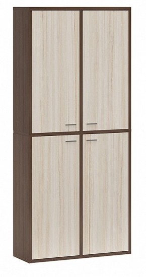 Шкаф книжный Домино СУ(ш2в2)+4ФГ в Качканаре - kachkanar.ok-mebel.com | фото
