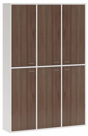 Шкаф книжный Домино СУ(ш3в2)+6ФГ в Качканаре - kachkanar.ok-mebel.com | фото