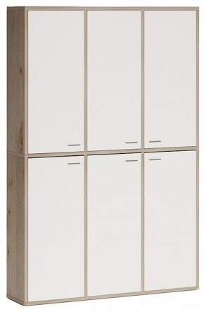 Шкаф книжный Домино СУ(ш3в2)+6ФГ в Качканаре - kachkanar.ok-mebel.com | фото