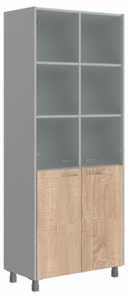 Шкаф книжный Offix New OHC 87.2 в Качканаре - kachkanar.ok-mebel.com | фото