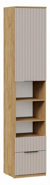 Шкаф комбинированный Хилтон Исп. 2 в Качканаре - kachkanar.ok-mebel.com | фото 2