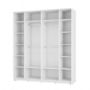 Шкаф-купе Харви ШКК-10 (белый) в Качканаре - kachkanar.ok-mebel.com | фото 4