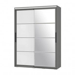 Шкаф-купе Крафт-6 1.6 м ШКК-06 (графит) в Качканаре - kachkanar.ok-mebel.com | фото 3