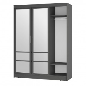 Шкаф-купе Симпл ШКК-06 (графит) в Качканаре - kachkanar.ok-mebel.com | фото 3